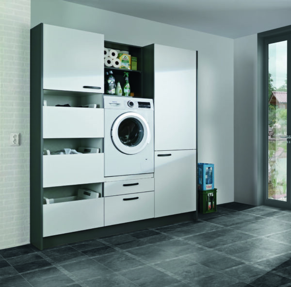 EHZ185M002NN | Front: Weiß Matt | Korpus: Anthrazit